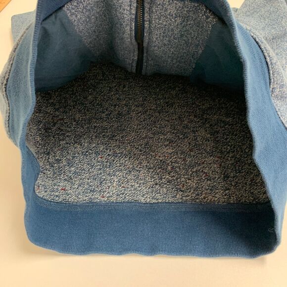 Adriano Goldschmied AG Hoodie Sweater Womens S Small Full Zip Fleece Rib Trim - Picture 9 of 13